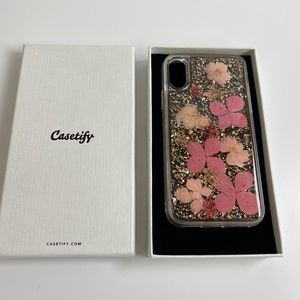Casetify Karat Petal Case iPhone X iPhone XS